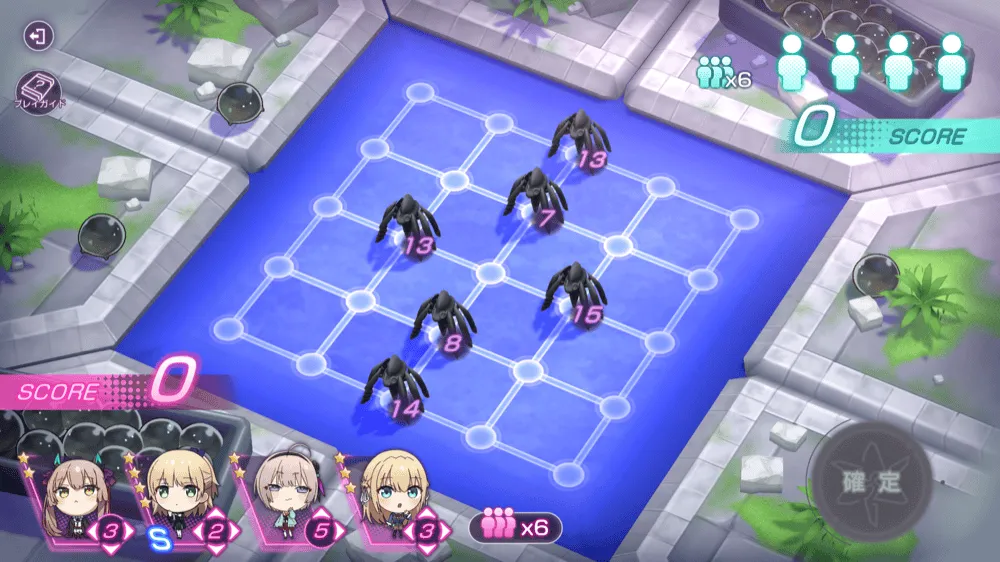 ドゥエロ5章後編 月城最中初期配置