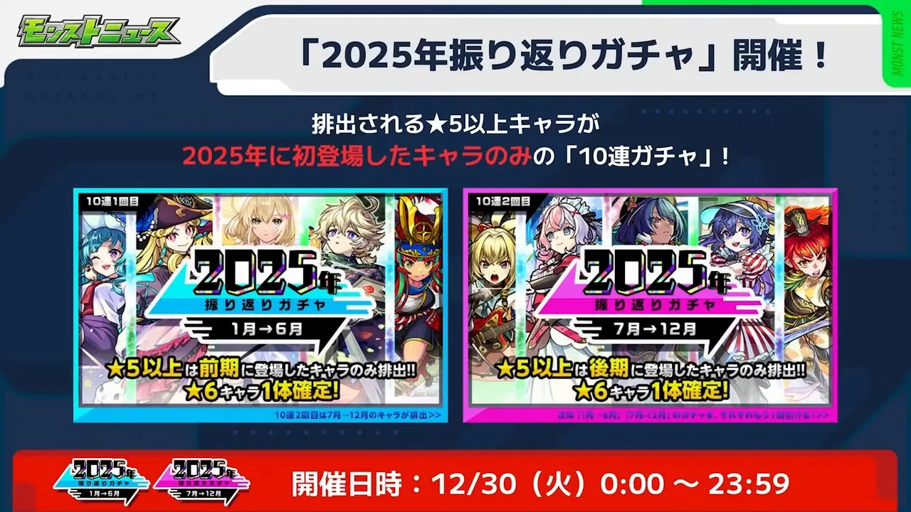 振り返りガチャ