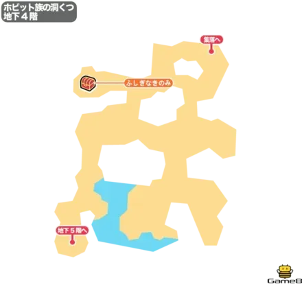 ホビット族の洞窟地下4階（現代）画像