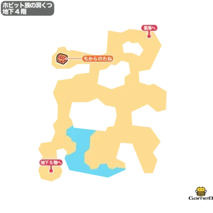 ホビット族の洞窟地下4階（過去）画像