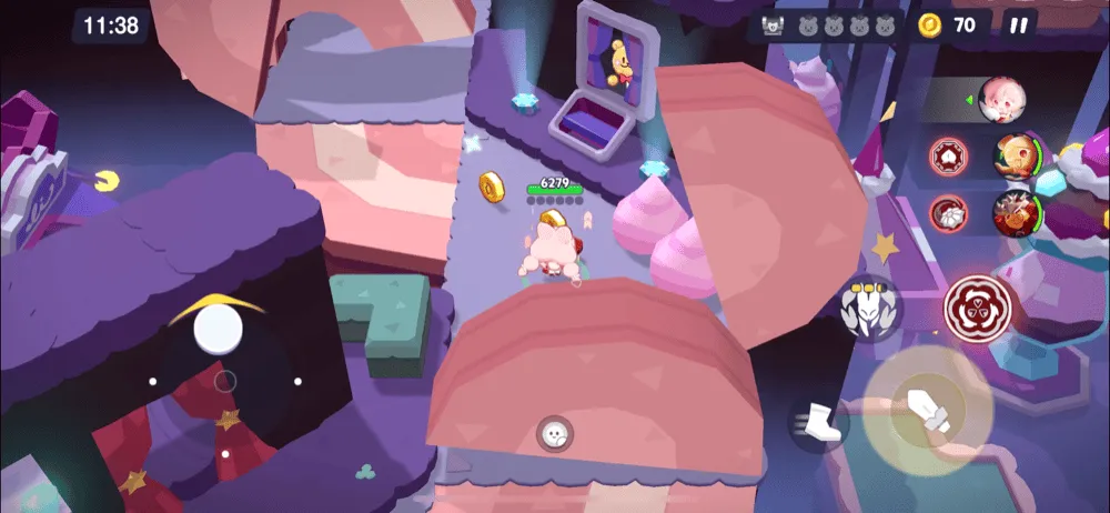 スターミッション「道端の怪しげなクマキャンディを倒す」