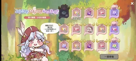 スピキログインボーナス