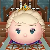 戴冠式エルサの画像