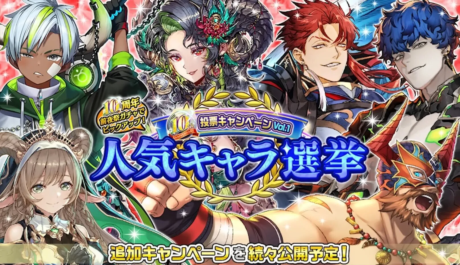 人気キャラ選挙