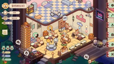 のんびり楽しめる自動化経営シミュレーション