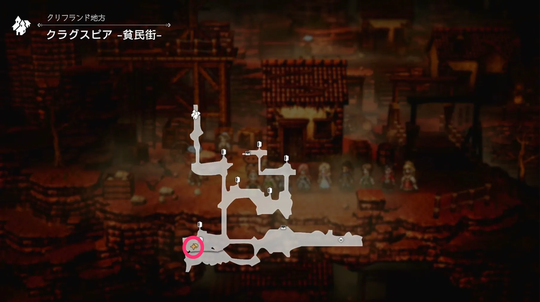 亡者の真実のマップ