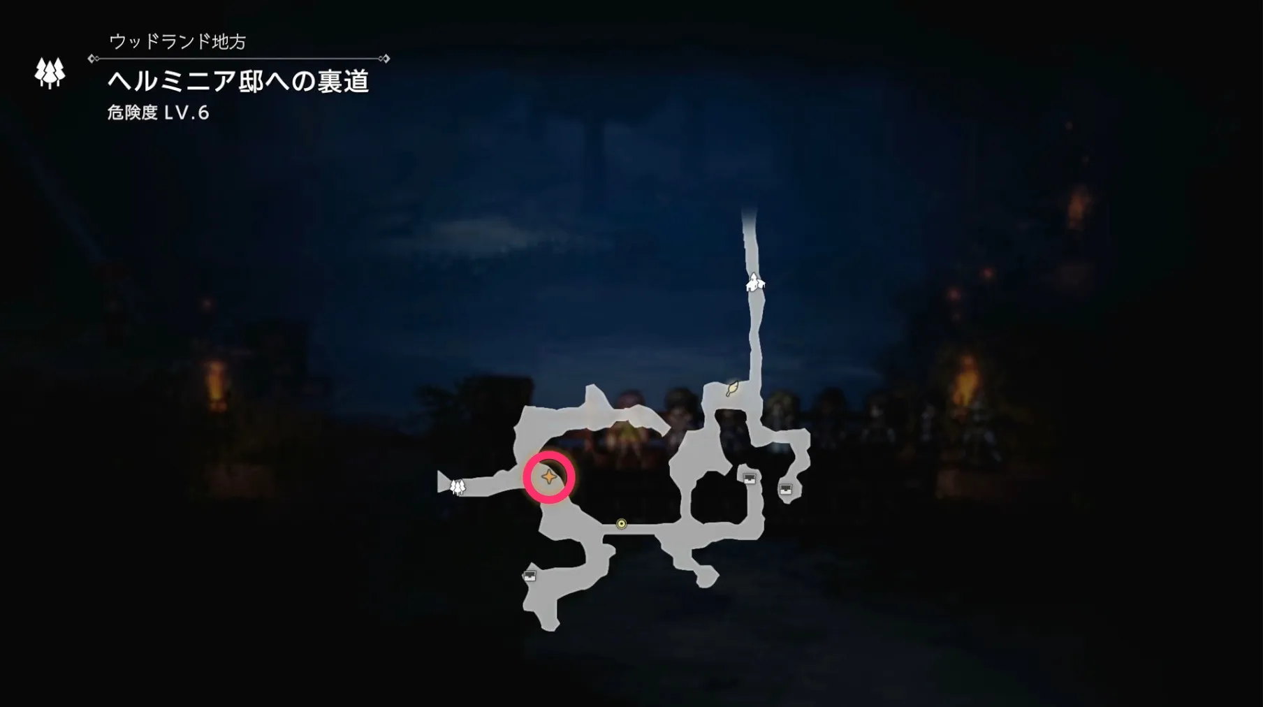 マフィアの子のマップ