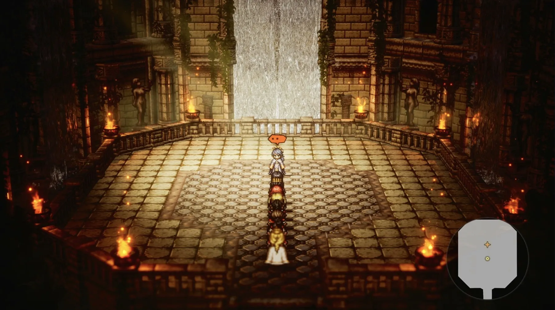 不滅の炎の現地画像