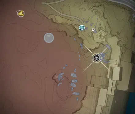 モーバロウ・デザートの場所