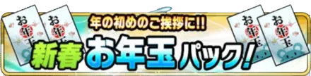 お年玉プレゼントパックの画像