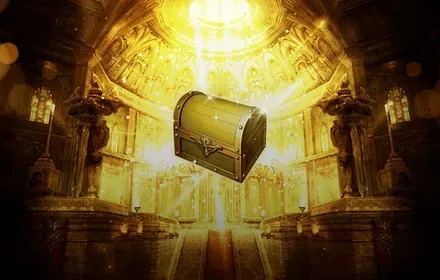 輝く印章ボックス