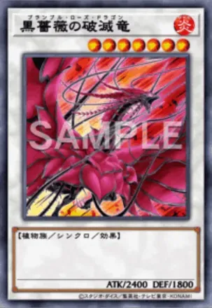 黒薔薇の破滅竜画像