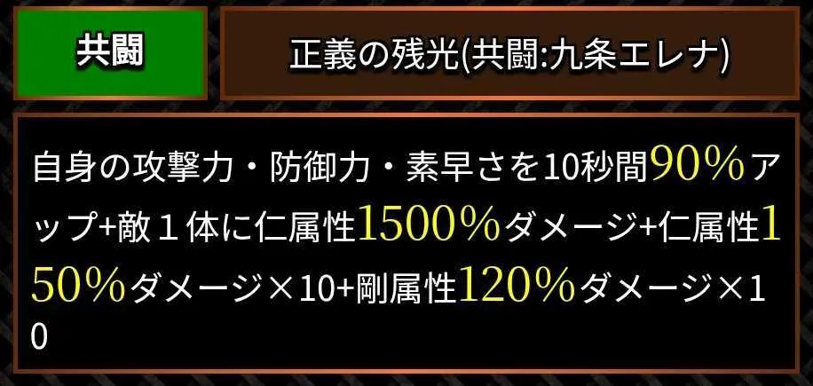 共闘スキル