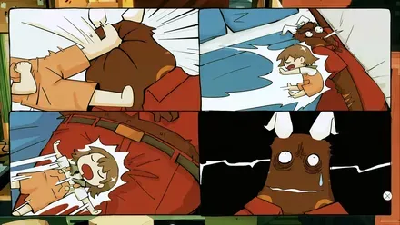 呪われた魔王が主人公の見下ろし型ガンアクション