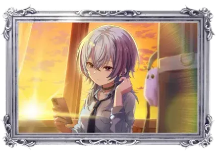 ミステリアスに黄昏て画像