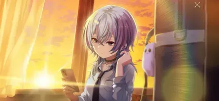 ミステリアスに黄昏て画像