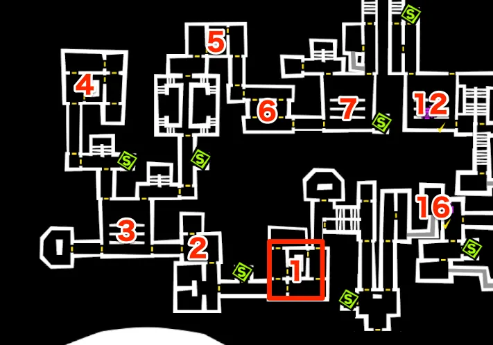 明石パレス_ギミック配置①