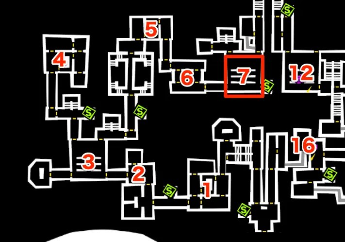 明石パレス_ギミック配置⑦