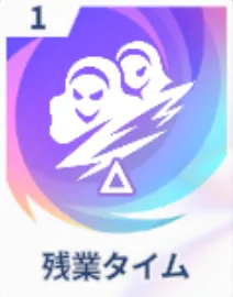 残業タイム画像