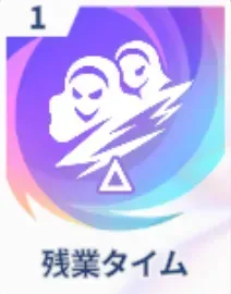 残業タイム画像