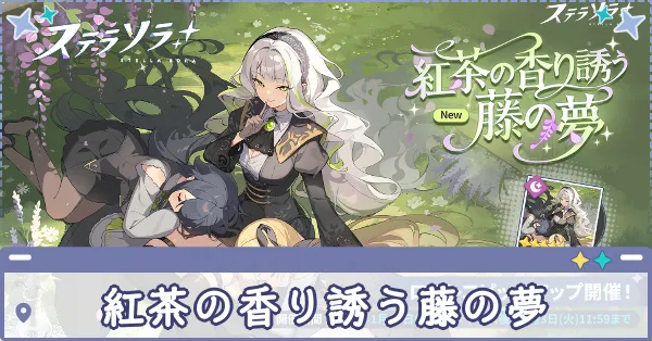 紅茶の香り誘う藤の夢画像