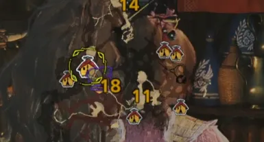 イャンクック初期位置