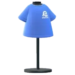 ホテルのTシャツ・ブルーの画像