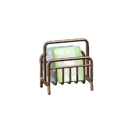 ワイヤーなマガジンラック画像