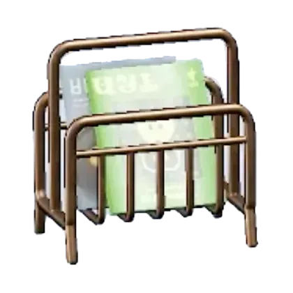 ワイヤーなマガジンラック画像