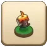 ようがんトーチの置物