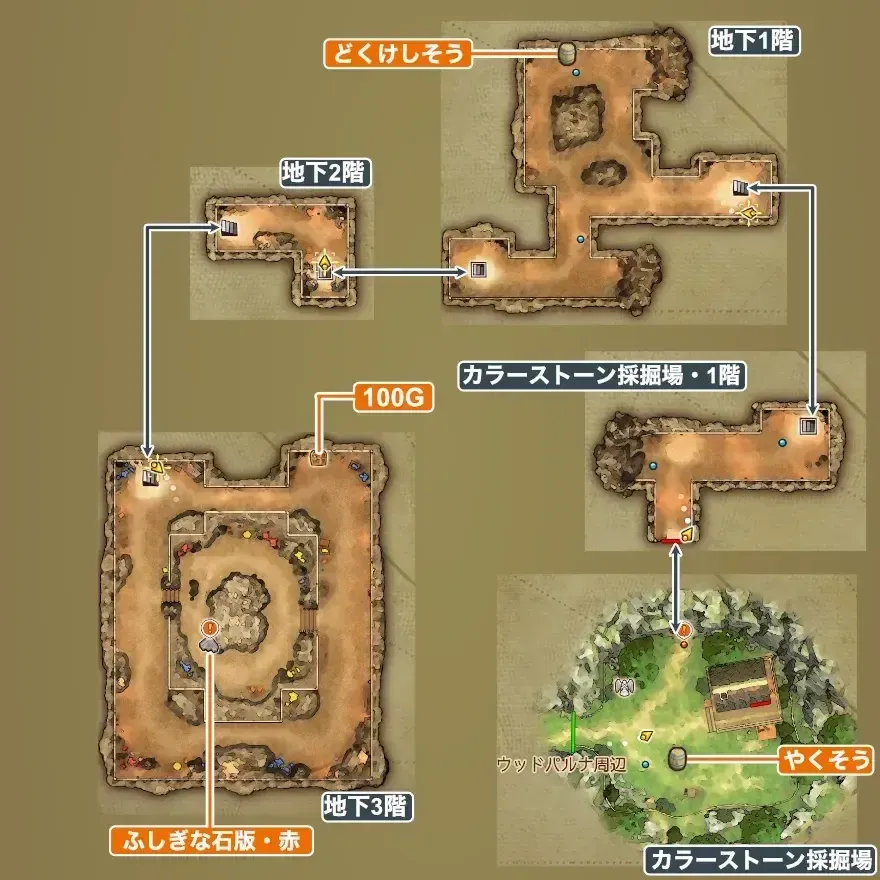 カラーストーン採掘場（現代）