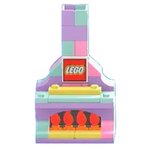 LEGOだんろのキュートの画像
