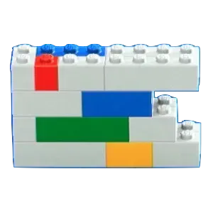 LEGOパーテーションのモダンの画像