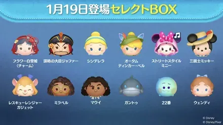 1月セレクトボックス