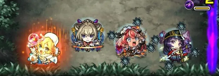 強友情キャラを編成