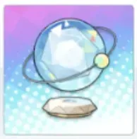 宙のオブジェの画像