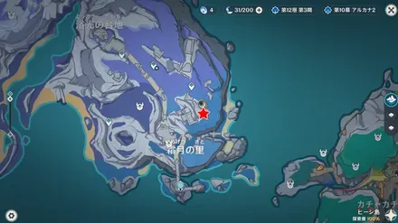 北の果てマップ