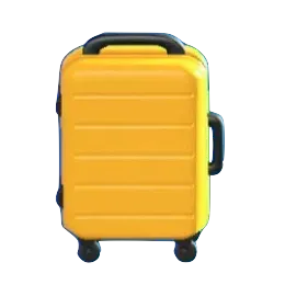 スーツケースのイエローの画像