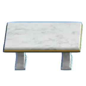 だいりせきのテーブルのホワイトの画像