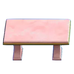 だいりせきのテーブルのピンクの画像