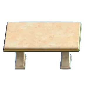 だいりせきのテーブルのベージュの画像