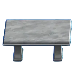 だいりせきのテーブルのグレーの画像