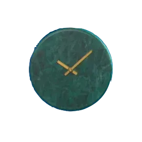 だいりせきのかべかけどけいのグリーンの画像