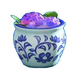 はなちょうずの絵付けの画像