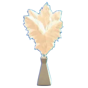 パンパスグラスのベージュの画像