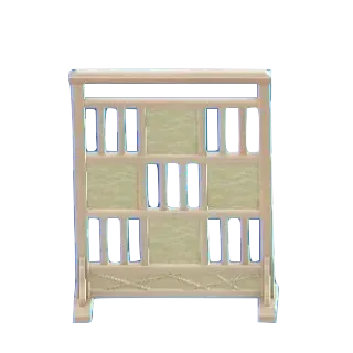 わふうモダンなついたてのホワイトの画像