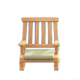 わふうモダンなざいすのライトウッドの画像