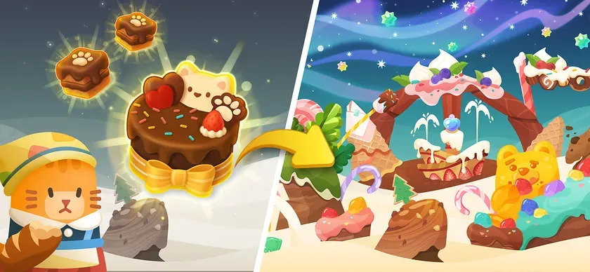 マージキャット：キャットピアパズル