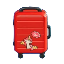 スーツケースのポップの画像