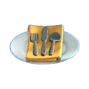 カトラリーのイエローの画像